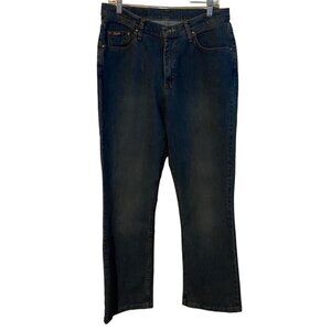 Riders Women Jeans Denim Size 14‎ Medium Wash Casual Straight